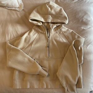 Lululemon Scuba 1/2 Zip Hoodie Trench Size M/L